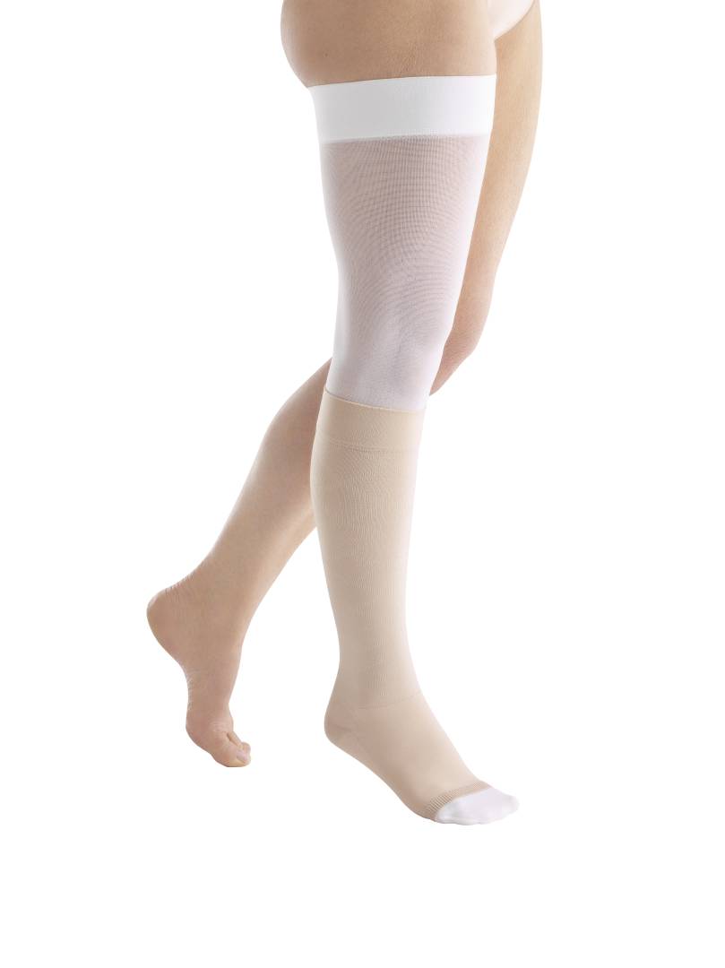 VenoTrain UlcerTec Compression Stockings, Thigh High, 39 Set, Moderate ...