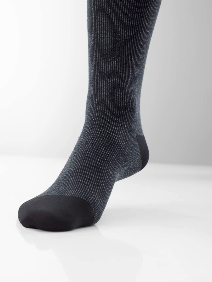 VenoTrain Cocoon Compression Stockings, Knee High, Class 2, Closed Toe, Black